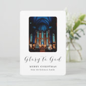 クリスマス出生シーン神クリスチャンへの栄光 シーズンカード (スタンド正面)