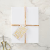 クリスマス出生シーン聖書の聖句の神への栄光 ギフトタグ (麻糸付属)