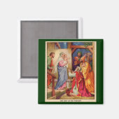 クリスマス出生シーン賢人 マグネット (正面/裏面)