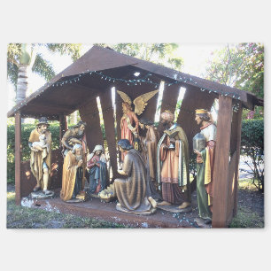 クリスマス出生シーン。サニベルはアメリカ合衆国。 マグネット