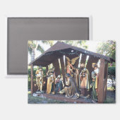 クリスマス出生シーン。サニベルはアメリカ合衆国。 マグネット (正面/裏面)