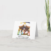 クリスマス出生シーン シーズンカード (裏面)