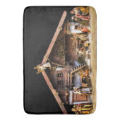 クリスマス出生シーン バスマット (正面縦)