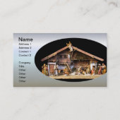 クリスマス出生シーン 名刺 (正面)