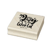 クリスマス出生ジョイ・トゥ・ザ・ワールド ラバースタンプ (スタンプ)