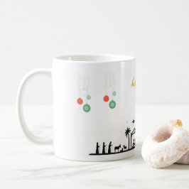 クリスマス出生テーママグ コーヒーマグカップ
