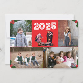 クリスマス出生ファミリークリスマスカード シーズンカード