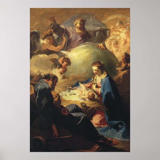 クリスマス出生プリントby G. Battista ポスター (正面)