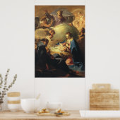 クリスマス出生プリントby G. Battista ポスター (キッチン)