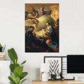 クリスマス出生プリントby G. Battista ポスター (ホームオフィス)