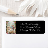 クリスマス出生ベビーイエスバラ ラベル (インサイチュ)