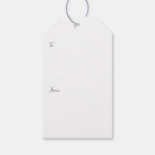 クリスマス出生ベビーイエス ギフトタグ (裏面)