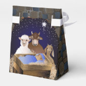 クリスマス出生ベビーイエス フェイバーボックス (裏面サイド)