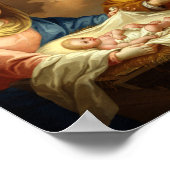 クリスマス出生ホーリーファミリーエンジェルズマンガー ポスター (角)