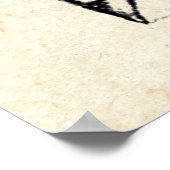 クリスマス出生マドンナ&チャイルドヴァージンメアリー ポスター (角)