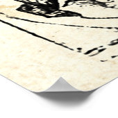 クリスマス出生マドンナ&チャイルドヴァージンメアリー ポスター (角)