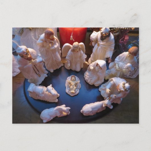 クリスマス出生マンガーシーン シーズンポストカード (正面)