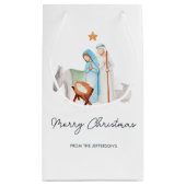 クリスマス出生マンガー抱き枕 スモールペーパーバッグ (裏面)