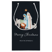 クリスマス出生マンガー抱き枕 スモールペーパーバッグ (裏面)