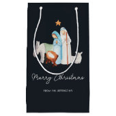 クリスマス出生マンガー抱き枕 スモールペーパーバッグ (正面)