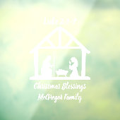 クリスマス出生マンガー聖なる書物、 経典ファミリー名 ウィンドウサイン (シート3)