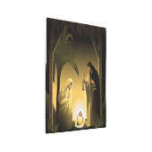 クリスマス出生メアリー、ジョセフ、ベビーイエス メタルプリント (3/4)