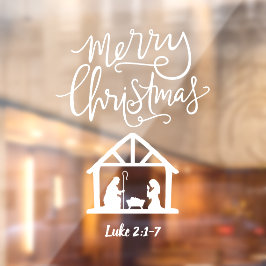 クリスマス出生メリークリスマスホワイト ウィンドウサイン