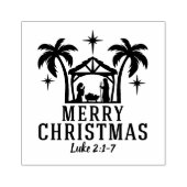 クリスマス出生メリークリスマス ラバースタンプ (インプリント)