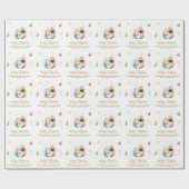 クリスマス出生ラッピング紙、聖家族 ラッピングペーパー (フラット)