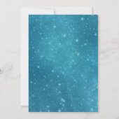 クリスマス出生招待状 招待状 (裏面)