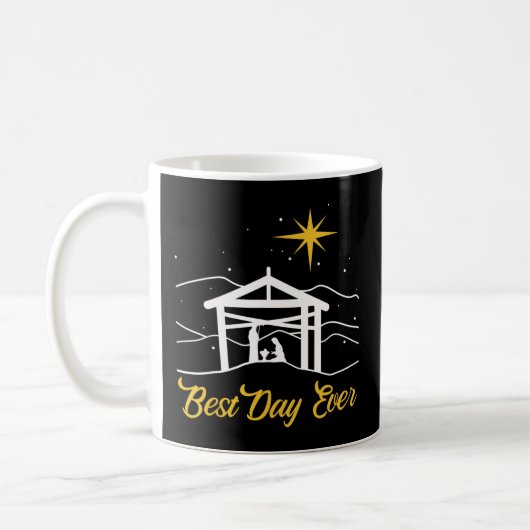 クリスマス出生贈答品クリスティア コーヒーマグカップ (左)