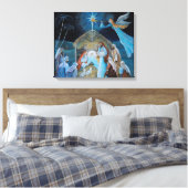 クリスマス出生 キャンバスプリント (インサイチュ (寝室))