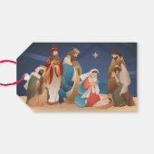 クリスマス出生 ギフトタグ (裏面横)