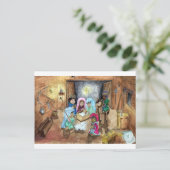 クリスマス出生 シーズンポストカード (スタンド正面)