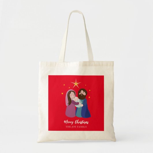 クリスマス出生 トートバッグ (正面)