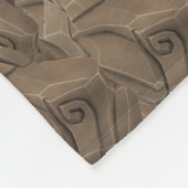 クリスマス出生 フリースブランケット (角)