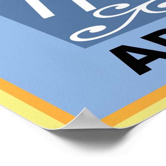 クリスマス出生 ポスター (角)