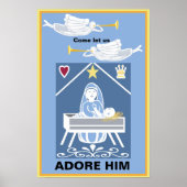 クリスマス出生 ポスター (正面)