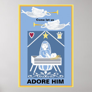 クリスマス出生 ポスター