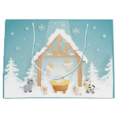 クリスマス出生 ラージペーパーバッグ (正面)