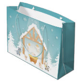クリスマス出生 ラージペーパーバッグ (裏面アングル)
