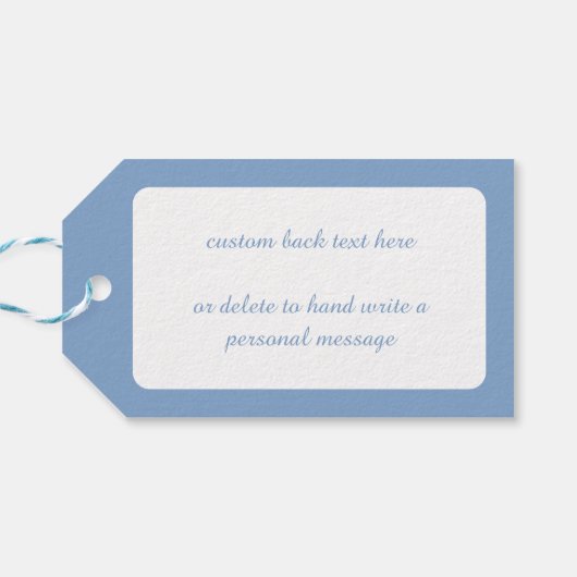 クリスマス出生、誕生のBotticelli著 ギフトタグ (裏面横)