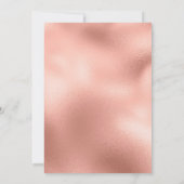 クリスマス出産発表写真カード 招待状 (裏面)