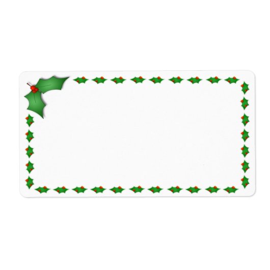 クリスマス出荷ラベル ラベル (正面)