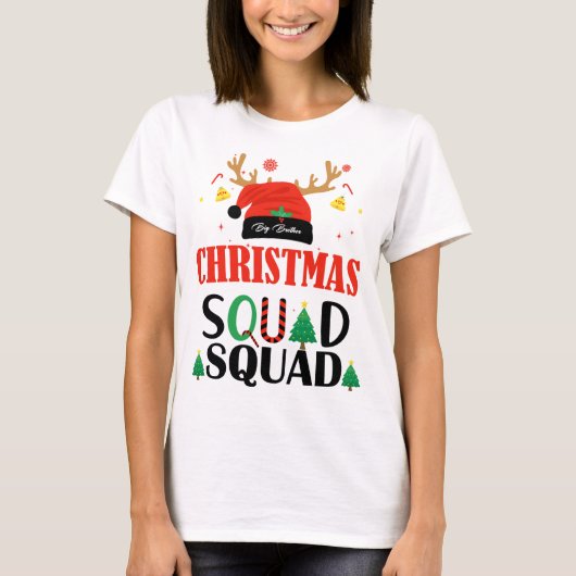 クリスマス分隊ビッグブラザー Tシャツ (正面)