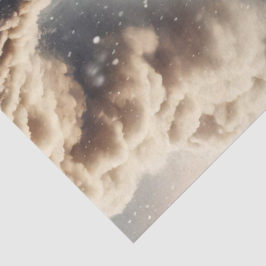 クリスマス列車と休日のリースデコページ 薄葉紙 (詳細)