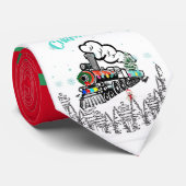 クリスマス列車の休日はネクタイの木を指す ネクタイ (ロール)