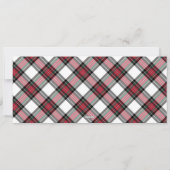 クリスマス列車の雪のクリスマスギフトクーポン シーズンカード (裏面)