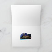 クリスマス列車 シーズンカード (内部)