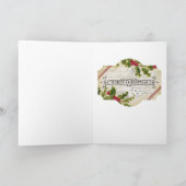 クリスマス列車 シーズンカード (内部)